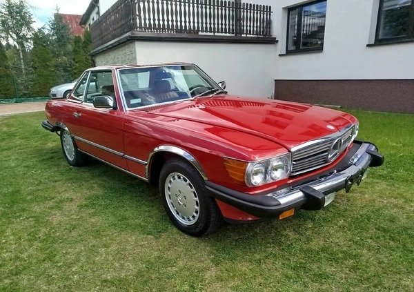 Mercedes-Benz SL cena 139000 przebieg: 111000, rok produkcji 1987 z Ogrodzieniec małe 781